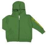 John Deere Toddler Zip Fleece Hood