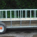 £3300+VAT Ritchie Cattle Feed Trailer