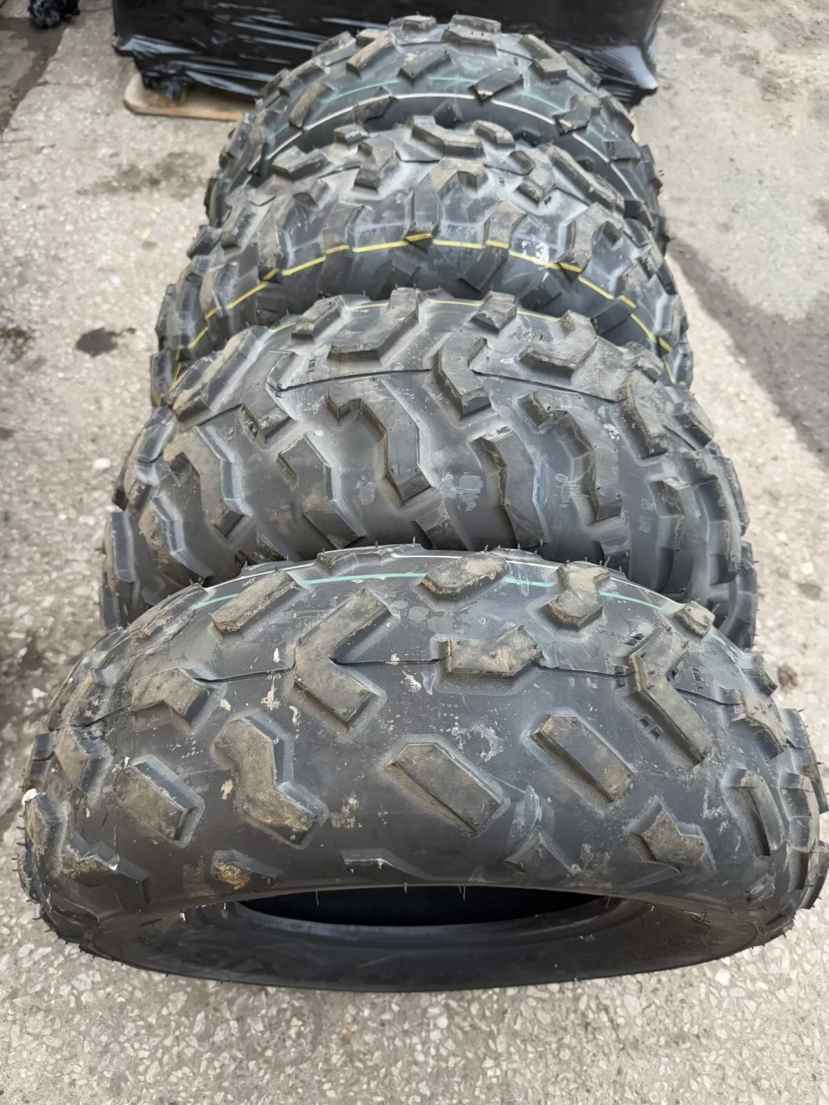 £200+Vat Set Of Honda ATV TRX520/500 25x8-12 & 25x10-12 Maxxis Tyres TakeOffs - Image 2