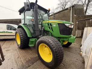 Used 38x14.00-20 Front & 600/55-26.5 Rear Tractor Turf Wheels & Tyres Full Set