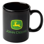 John Deere Black Mug
