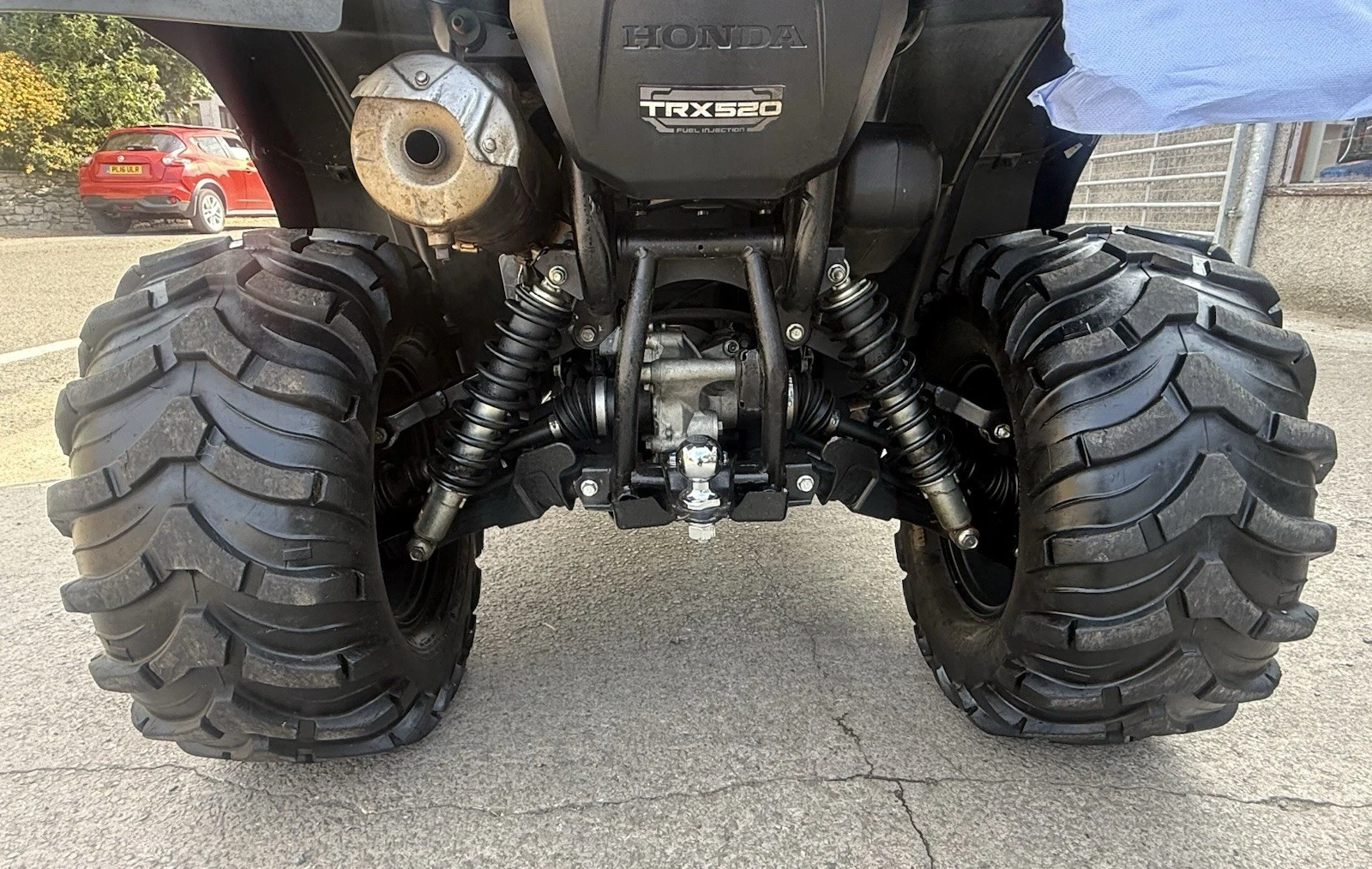 £8500+Vat Honda TRX520FA6 P/S Auto Shift Gears 2024 (24) Forrest Green Plastics - Image 11