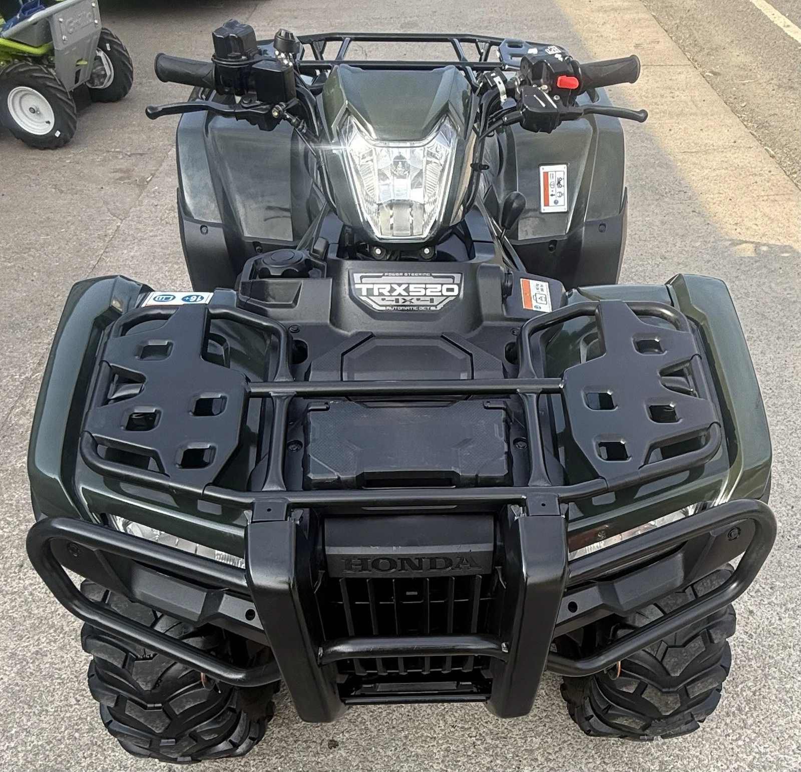 £8500+Vat Honda TRX520FA6 P/S Auto Shift Gears 2024 (24) Forrest Green Plastics - Image 3