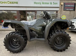£8500+Vat Honda TRX520FA6 P/S Auto Shift Gears 2024 (24) Forrest Green Plastics