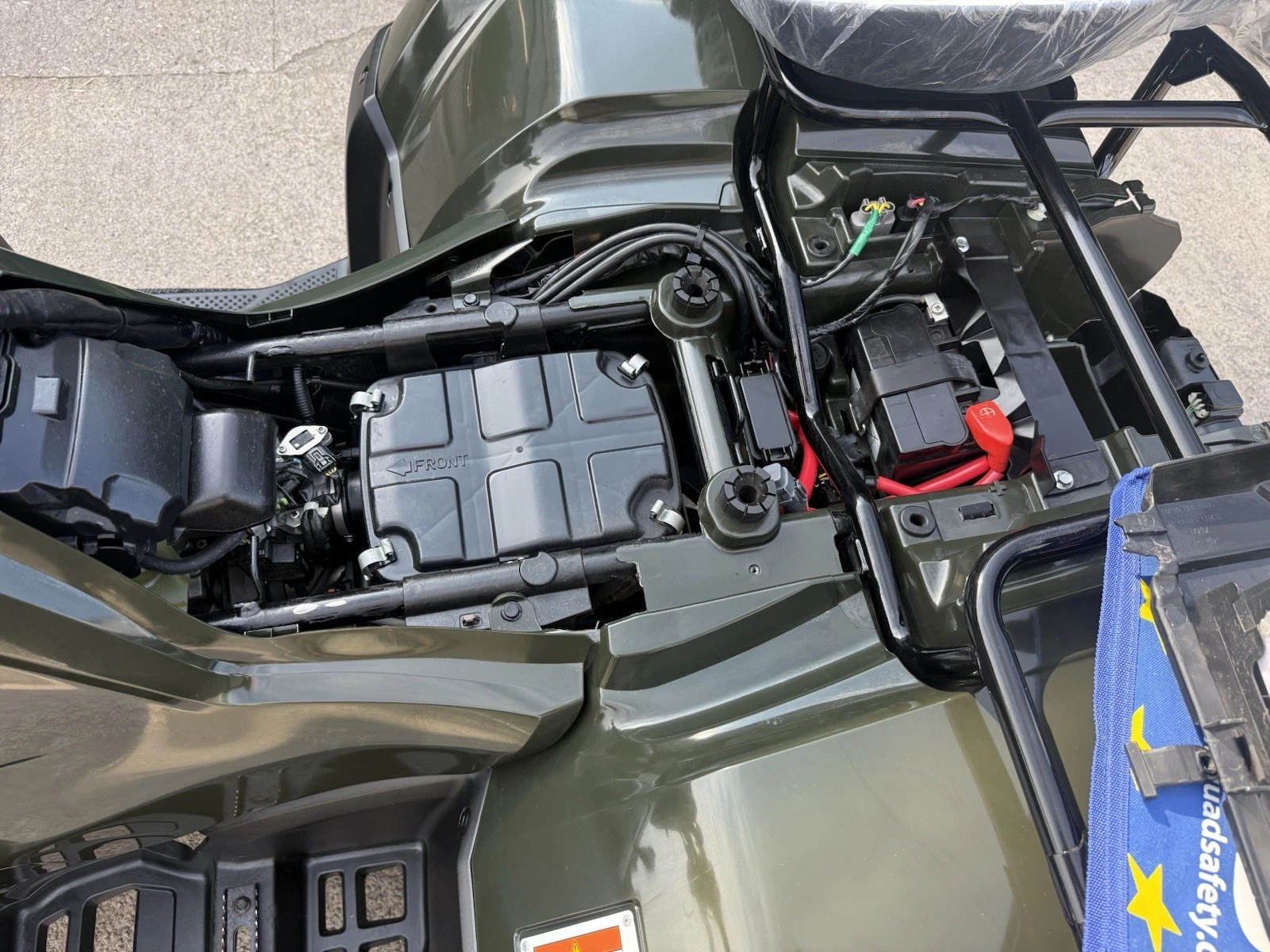 £8500+Vat Honda TRX520FA6 P/S Auto Shift Gears 2024 (24) Forrest Green Plastics - Image 6