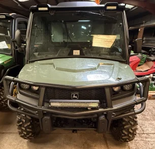 £18,995+Vat 2021 (71) John Deere XUV865M Diesel Gator Full Cab Olive & Black