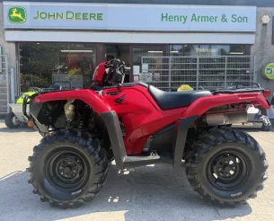 £6,998+Vat Honda TRX520FA6 P/S Auto Shift Gears 2021 (71)reg Fully Serviced