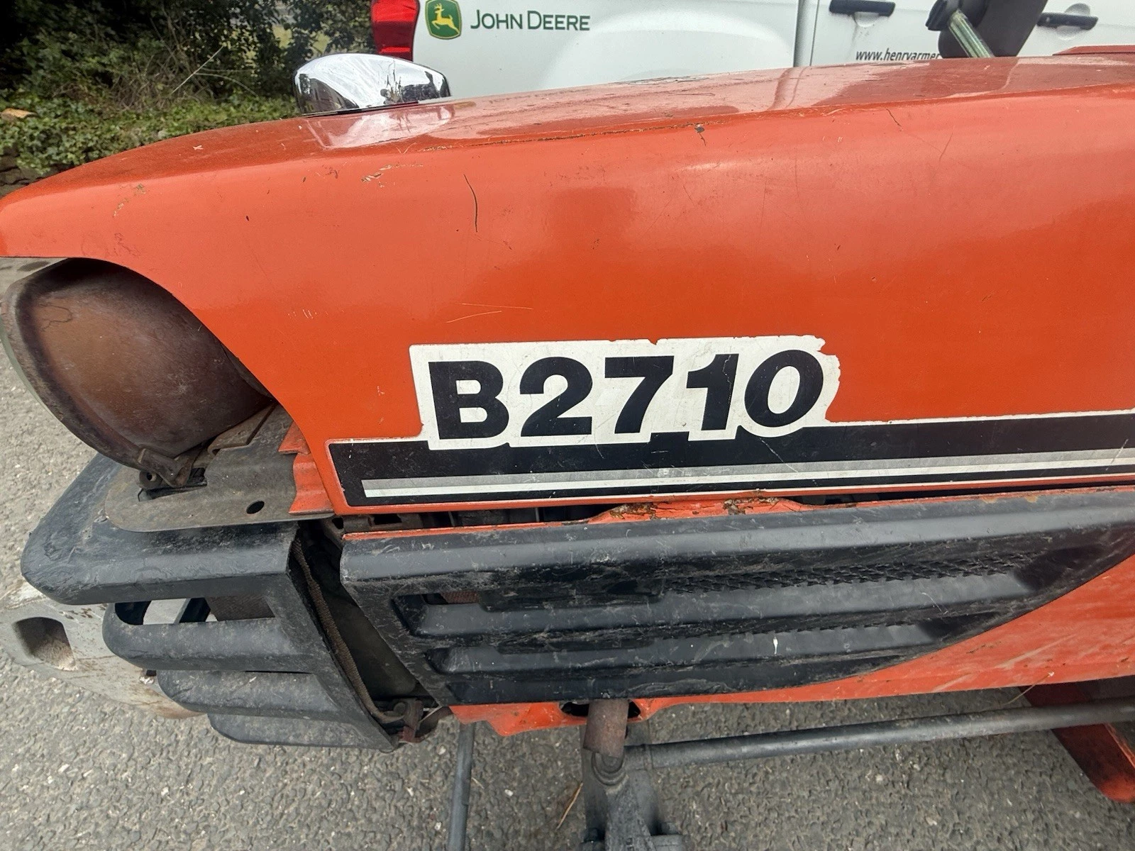 £3000+VAT Kubota B2710 Compact Tractor Diesel Trade Sale Starts And Works Ruff - Image 14