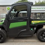 £15,450+Vat 2022 (22) John Deere XUV865M Diesel Gator Full Cab Black Alloys