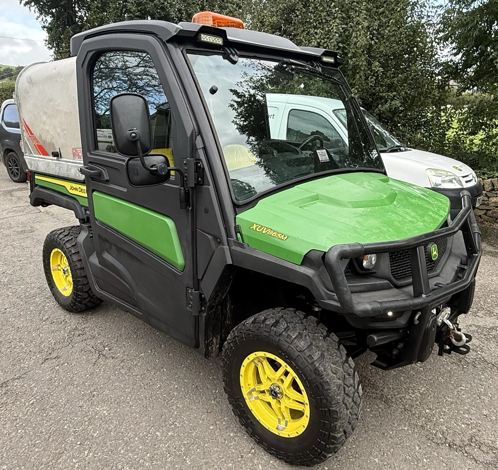 £19,995+Vat 2022 (22) John Deere XUV865M Diesel Gator Full Cab Y&G Winch Radio - Image 4