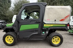 £19,995+Vat 2022 (22) John Deere XUV865M Diesel Gator Full Cab Y&G Winch Radio