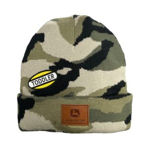 Kids Camo Beanie John Deere